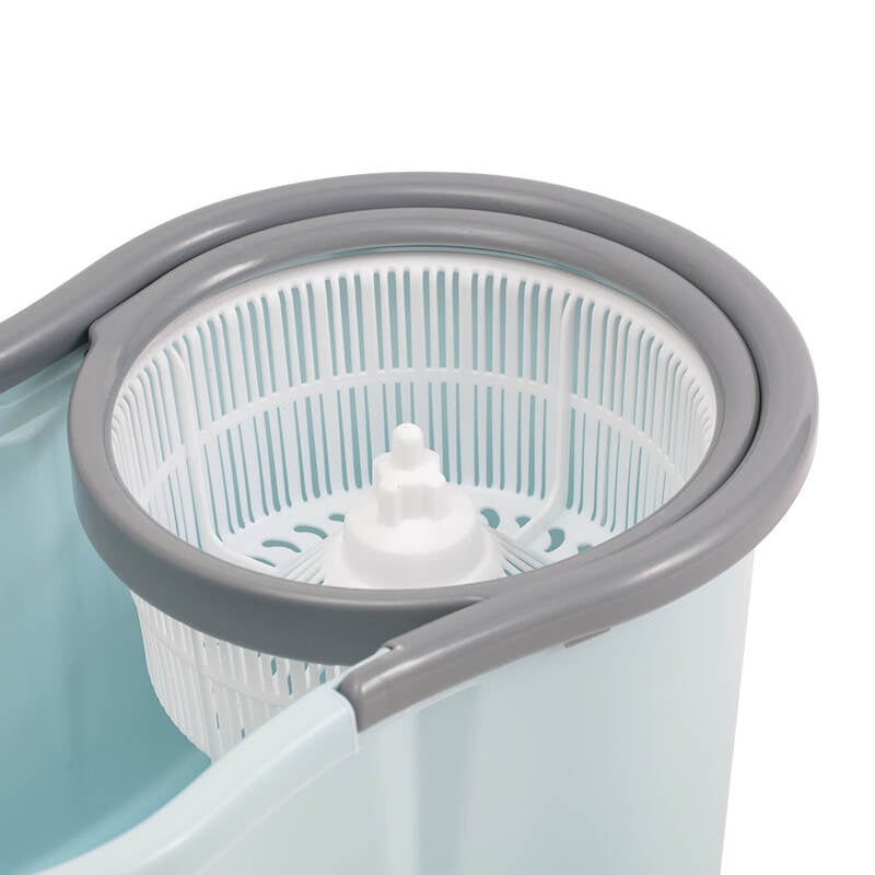 Bộ Cây Lau Nhà LocknLock - 5.5L (Thùng Giặt, Cây Lau Và 2 Bông Lau) Và Bộ Bông Lau Thay Thế - Màu Xanh - ETM970 image number null